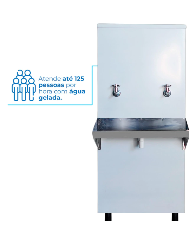 Bebedouro Industrial de 50 Litros Com Adesivo - 2