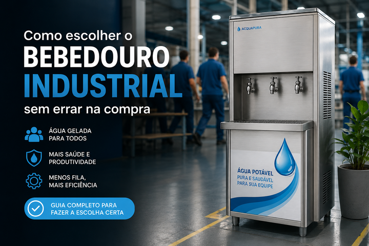 Como Escolher um Bebedouro Industrial: Guia Completo para Empresas
