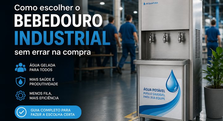 Como Escolher um Bebedouro Industrial: Guia Completo para Empresas